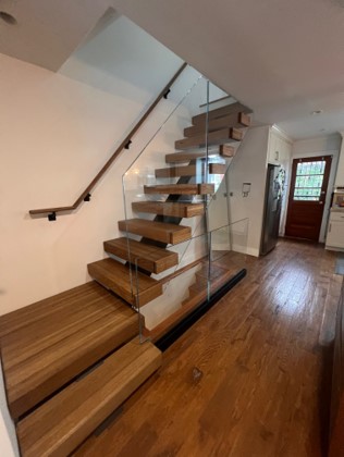 Hard Maple stair treads